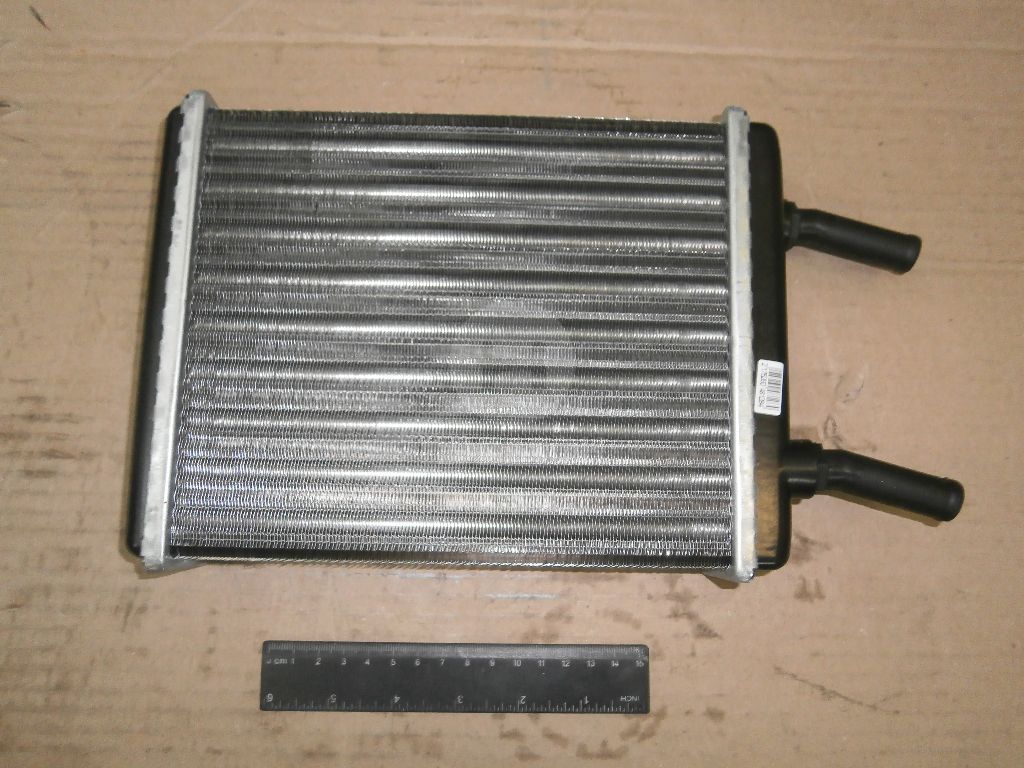 Радиатор отопителя ГАЗ 2410, ГАЗ 3110 d16мм (до 2003г.) (ПЕКАР) - фото 
