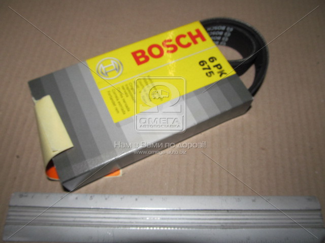 Ремінь п-клинової 6pk675 (вир-во Bosch) - фото 