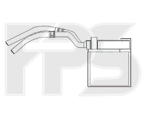 Радиатор отопителя (печки) FD FOCUS C-MAX(03-)1.6 i 16V(+)[OE BP4K-61-A10] (NISSENS) 71770 - фото 