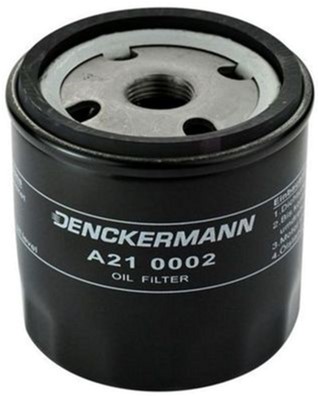 Фільтр масляний двигуна LANOS, AVEO, LACETTI, NUBIRA, NEXIA (вир-во DENCKERMANN) Denckermann A210002 - фото 