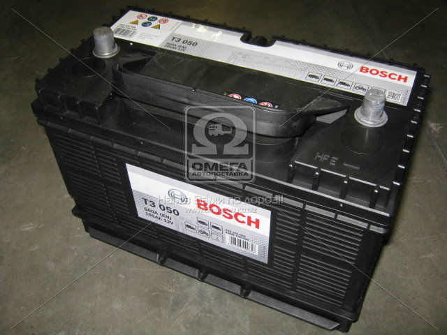 Акумулятор  105Ah-12v BOSCH (T3050) (330x172x240),R,EN800 !КАТ. -15% - фото 0