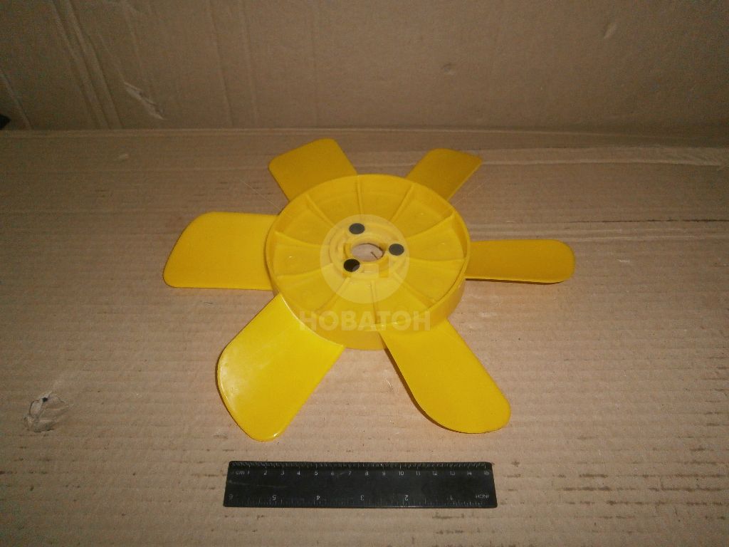 Крыльчатка вентилятора 6-ти лопастная ВАЗ 2101-07 (Рекардо) - фото 