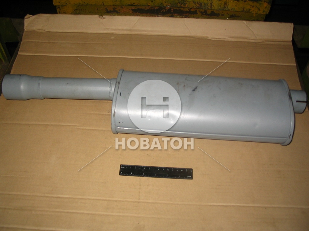 Резонатор ГАЗ 2217,2752 дв. 560 <АМЗ> L713 мм (без нейтрализатора) (покупное ГАЗ) - фото 