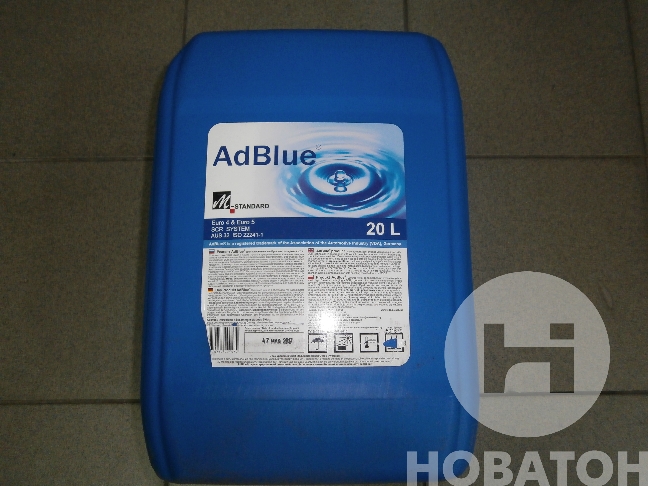 Рідина AdBlue для зниження викидів оксидів азоту (сечовина), 20 л - фото 