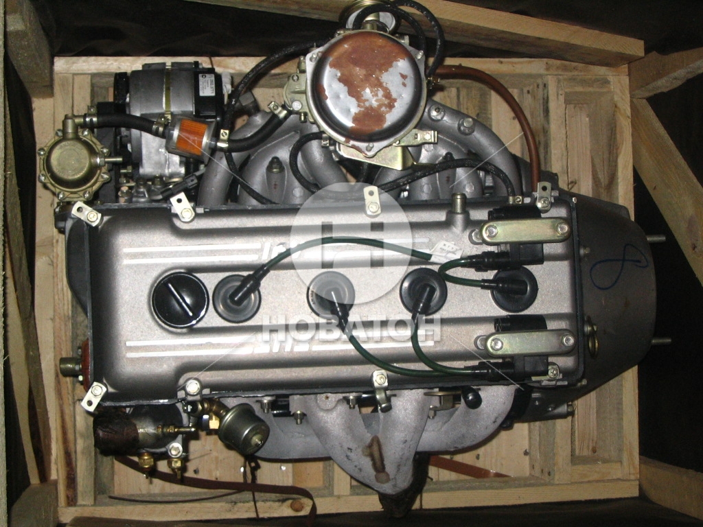 Двигатель ГАЗЕЛЬ 4063 (А-92) в сборе с карбюратором (ЗМЗ) (вир-во м.Москва) 4063.1000400-10 - фото 1