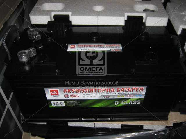 Аккумулятор  190Ah-12v D-CLASS <ДК>(518х240х242), R,EN1250 - фото 
