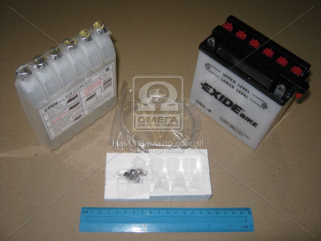 Аккумулятор    5Ah-12v Exide (EB5L-B) (120х60х130) R, EN65 EXIDE EB5L-B - фото 