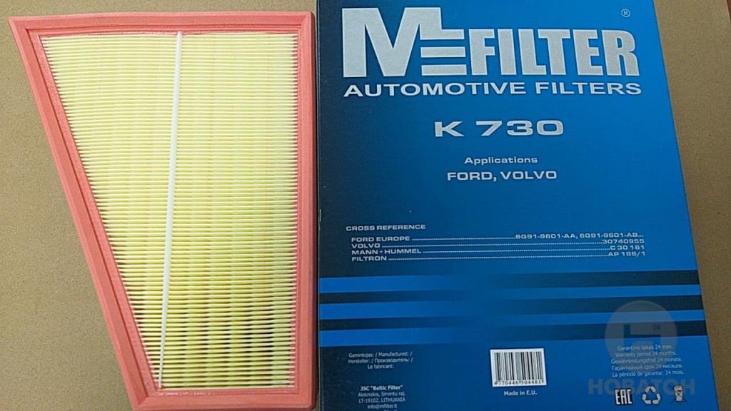 Фильтр воздушный FORD GALAXY (пр-во M-filter) M-Filter K730 - фото 