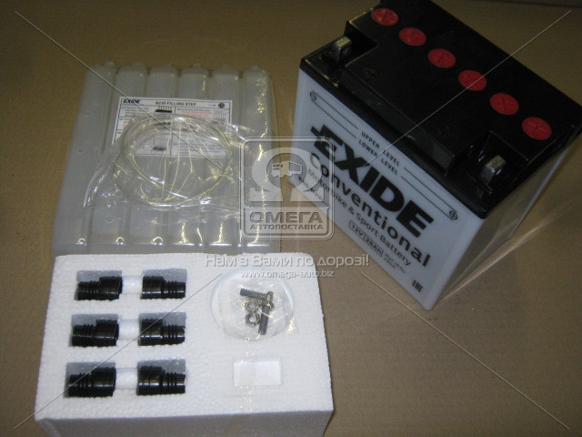 Аккумулятор   28Ah-12v Exide (E60-N24L-A) (184х124х169) R, EN280 EXIDE E60-N24L-A - фото 