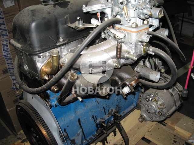 Двигун ВАЗ 2106 (1,6л) карб. (вир-во АвтоВАЗ) 21060-100026001 - фото 1