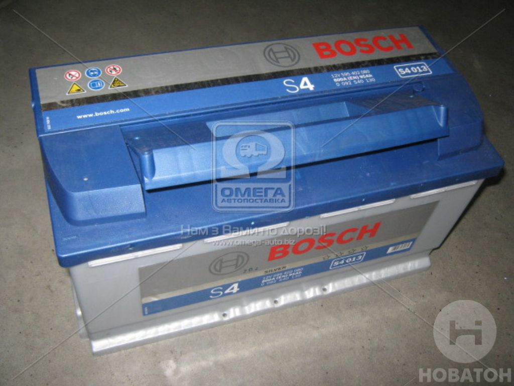 Акумулятор 95Ah-12v BOSCH (S4013) (353x175x190),R,EN800 - фото 0