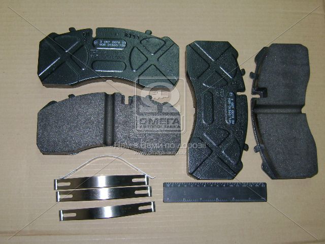 Колодки тормозные дисковые (комплект на ось) 19,5 (SAF) - фото 