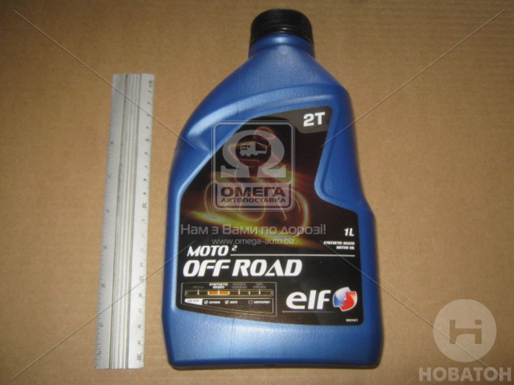 Масло моторное ELF 2Т OFF ROAD (Канистра 1л) (замена Moto 2 HP) Total Lubrifiants 2т - фото 