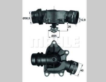 Термостат BMW (Mahle) TI 26 88 - фото 