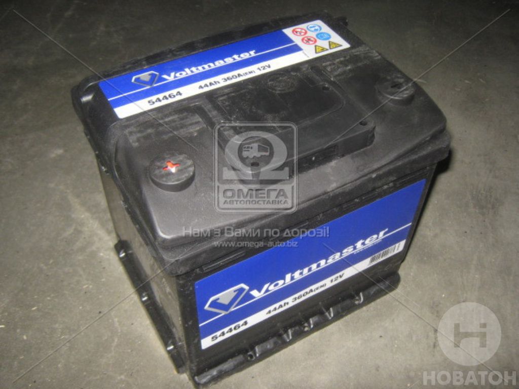 Аккумулятор  44Ah-12v VOLTMASTER (207х175х190),L,EN360 - фото 