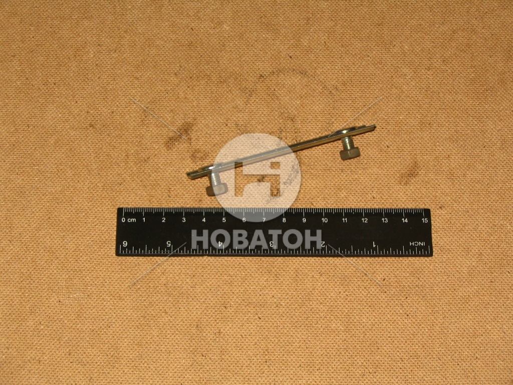 Планка склопідіймача ГАЗ 3302 залізний (2 болт.і гайки) (вир-во Росія) - фото 