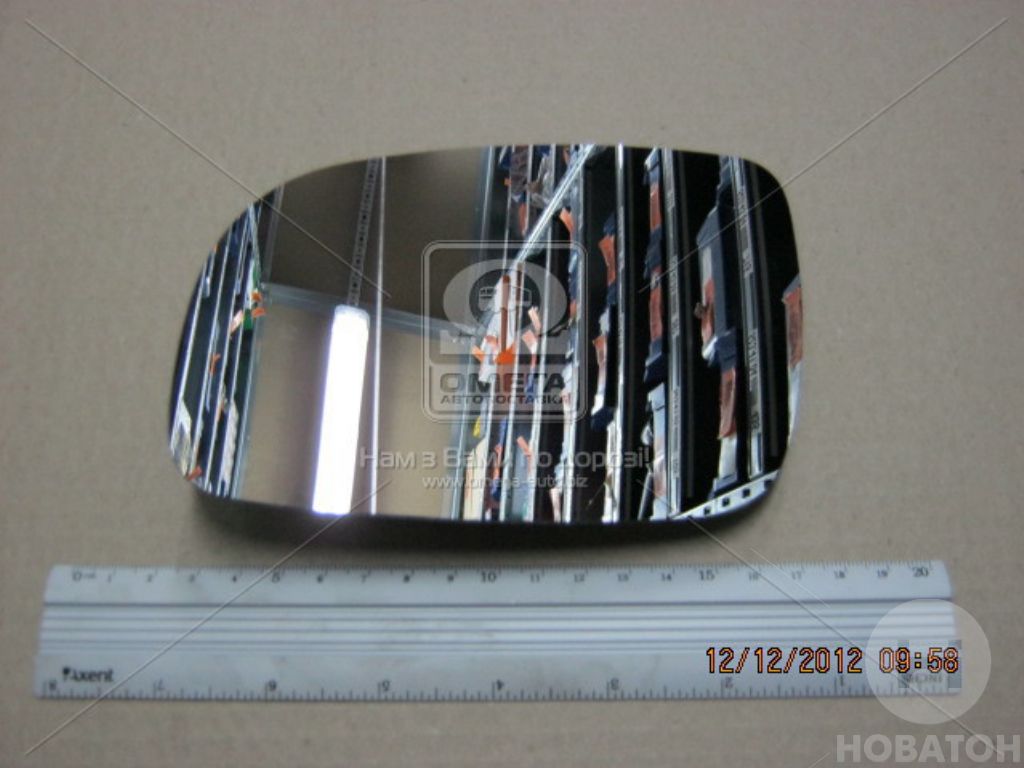 Вкладыш (стекло) зеркала левый VOLKSWAGEN (ФОЛЬЦВАГЕН) POLO 94-01 (VM) TEMPEST 051 0612 433 - фото 1