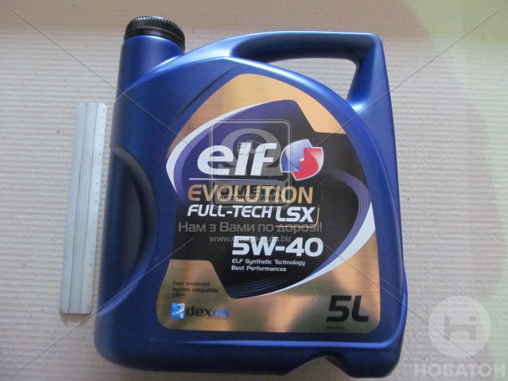 Олива моторн. ELF EVOLUTION FULL-TECH LSX 5W-40 (Канистра 5л) Total Lubrifiants 5W40 - фото 