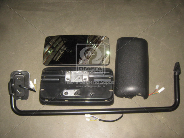 Дзеркало з кроншт, ліве, з підігр, 24 V DAF XF95(00-06)(вир-во Covind) XF05030000 - фото 