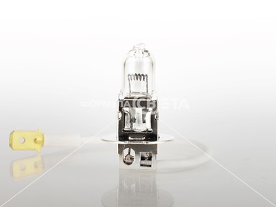 Лампа фари АКГ 24-70 КамАЗ, МАЗ, ЗІЛ галоген. H3 (вир-во Формула світла) - фото 