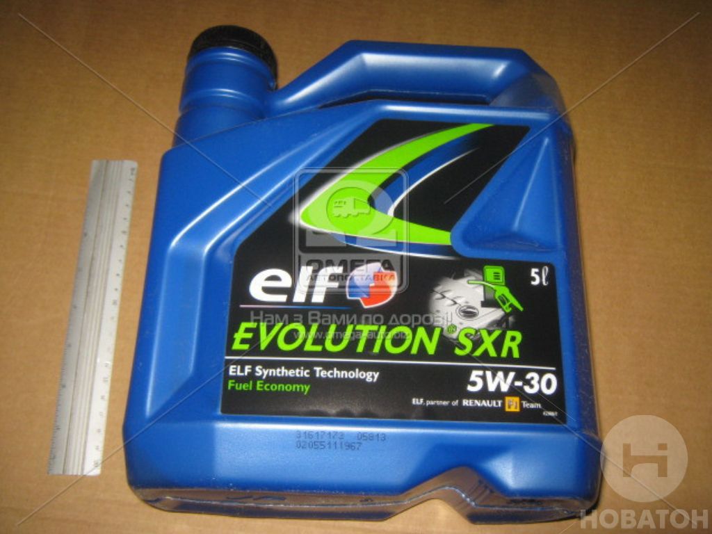 Масло моторное ELF Evolution SXR 5w30 (Канистра 5л) - фото 