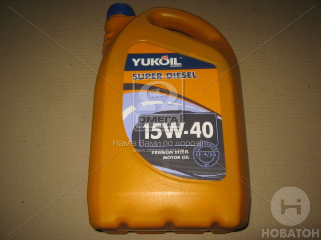 Масло моторное Yukoil SUPER DIESEL SAE 15W-40 API CF-4/SG (Канистра 5л) СП Юкойл ООО 107 - фото 