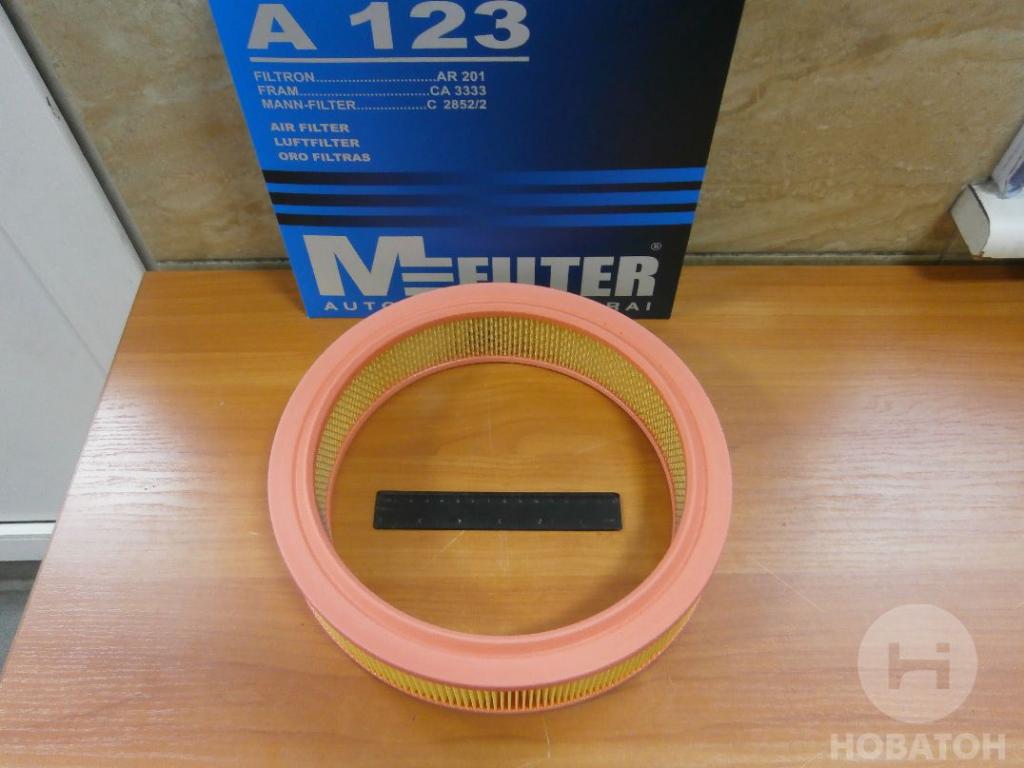 Фільтр повітряний AUDI, SKODA, VW (вир-во M-filter) M-Filter A123 - фото 
