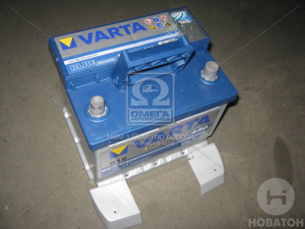 Аккумулятор   44Ah-12v VARTA BD (207х175х175), R, EN 440 - фото 0