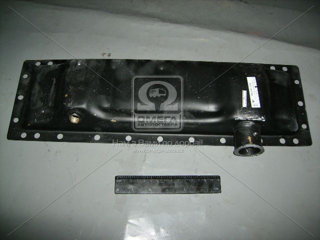Бак радіатора нижній МТЗ-80, Т-70 (латунь) (вир-во г.Бузулук) - фото 0