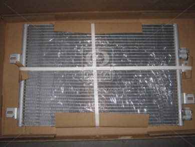 Радиатор кондиционера (конденсатор) KANGOO 15DCi MT 01-08(Van Wezel) - фото 