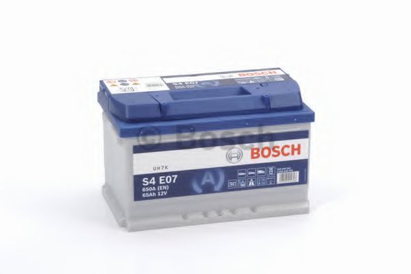 Аккумулятор Bosch S4 EFB 65 Ah, EN 650 правый 278x175x175 (ДхШхВ) с-ма START-STOP (BOSC BOSCH 0 092 S4E 070 - фото 