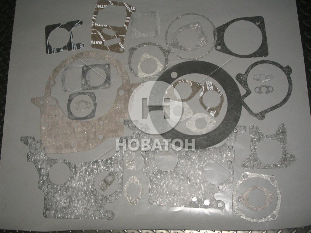 Прокладка двигателя ЗИЛ 5301 компл. 28шт паронит (Россия) - фото 
