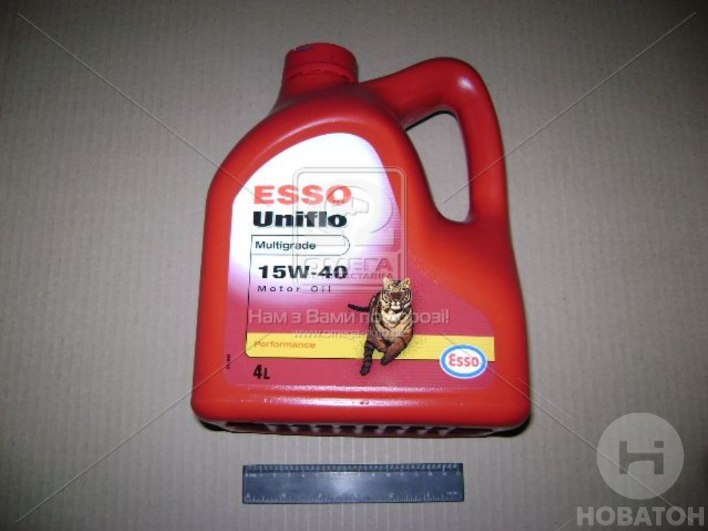 Масло моторное Esso Uniflo 15W-40 API SL/CF (Канистра 4л) - фото 