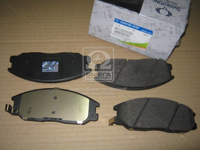 Колодки гальмівні дискові передні Rexton (вир-во SsangYong) SSANGYONG 4813008260 - фото 