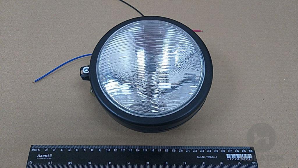 Фара МТЗ, ЮМЗ передня з ламп. в метал. корпусі 127мм <ДК> - фото 