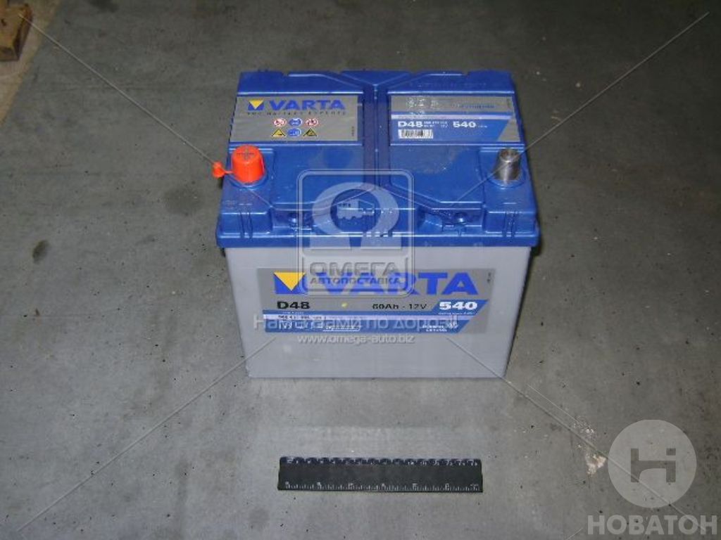 Акумулятор 60Ah-12v VARTA BD (D48) (232х173х225), L, EN540 - фото 