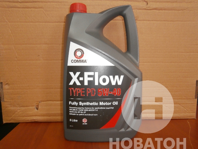 Моторне масло X-FLOW (5L) 5W40 (вир-во COMMA) X-FLOW PD 5W40 SYNT. 5L - фото 