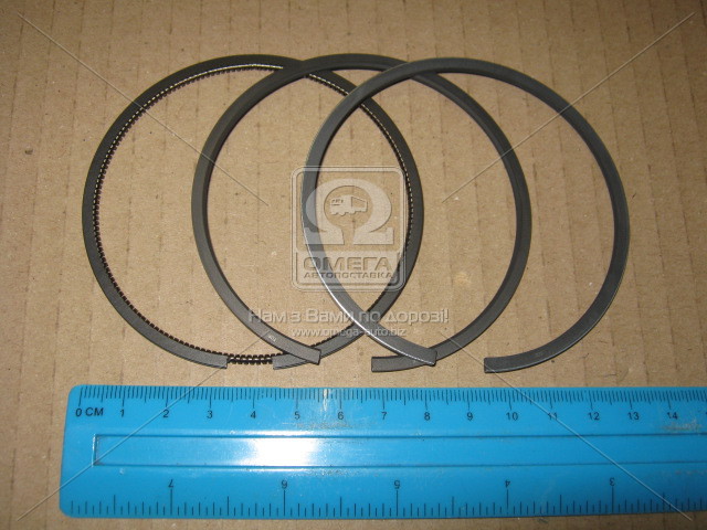 Кільця поршневі OPEL 4 Cyl. 80,00 2,0 x 2,0 x 3,0 mm (вир-во SM) - фото 