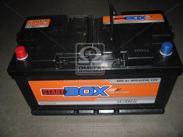 Аккумулятор  100Ah-12v StartBOX Special (352x175x190),L,EN800 !КАТ. -15% - фото 