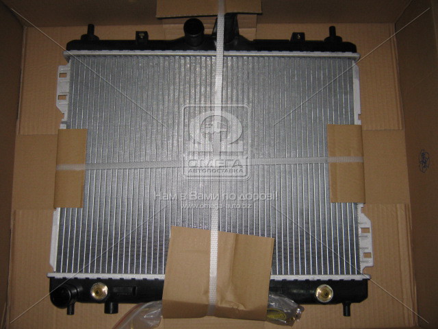 Радиатор охлаждения HYUNDAI GETZ (TB) (02-) /AT (Nissens) - фото 