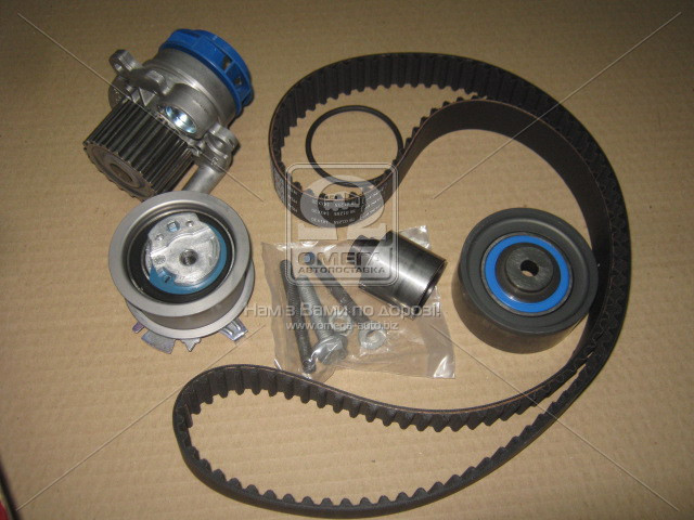 Комплект ременя ГРМ з водяною помпою AUDI A6 (4F2, C6) 2.0 TDI (вир-во SKF) VKMC 01255-1 - фото 