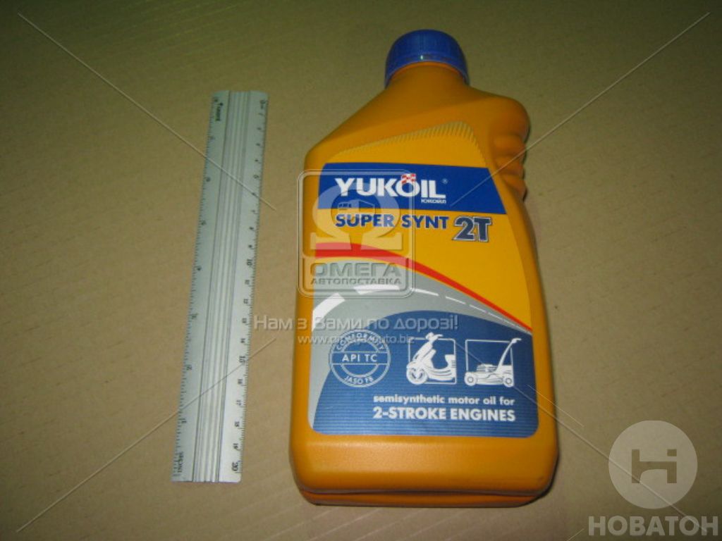 Масло моторное Yukoil SUPER SYNT 2T API TC JASO FB (Канистра 1л) - фото 