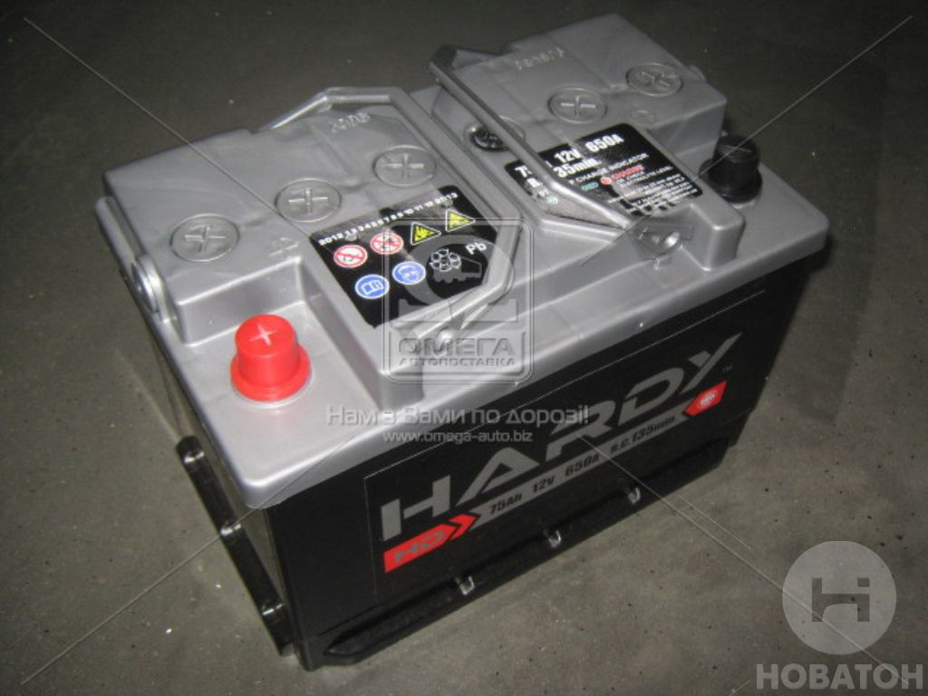 Аккумулятор   75Ah-12v HARDY SP (278x175x190),L,EN650 5237439852 - фото 