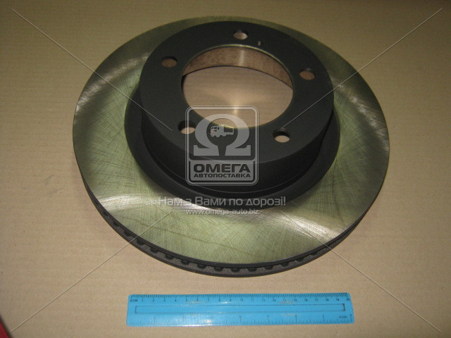 Диск гальмівний передній вентильований (в упаковці два диски, ціна вказана за один) - фото 
