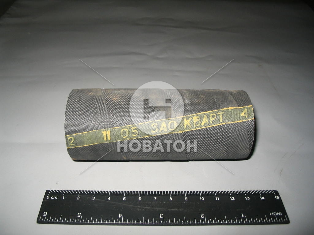 Шланг радіатора КрАЗ 42х4х12 з'єднувальний верхній (вир-во АвтоКрАЗ) - фото 