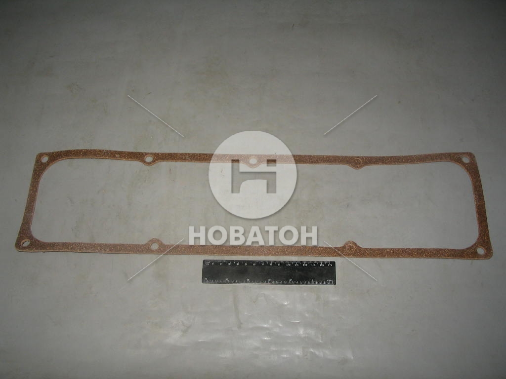 Прокладка крышки головки цилиндров ЗИЛ 130 (пробковая) (г.Самара) - фото 
