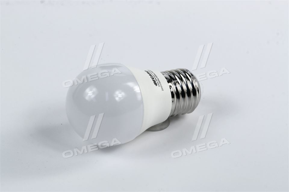 Светодиодная лампа G45, 5W,4100k, 400lm, E27,220V <DECARO> - фото 