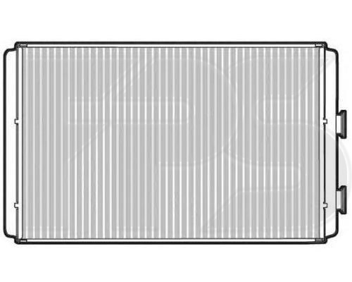 PE-EXP 07- Радиатор отопителя (печки) (AVA COOLING - фото 