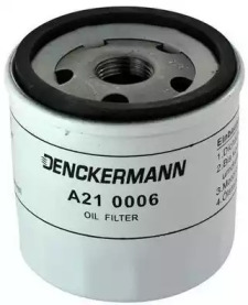 Фильтр масляный двигателя FORD ESCORT 83-99, FIESTA 83-99 (DENCKERMANN) Denckermann A210006 - фото 