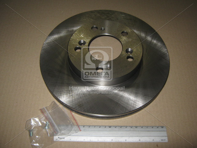 Диск тормозной HONDA (ХОНДА) CR-V передний, вентелируемый (комплект 2шт) (Delphi) - фото 
